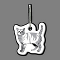 Zippy Clip - Tabby Cat Tag W/ Clip Tab